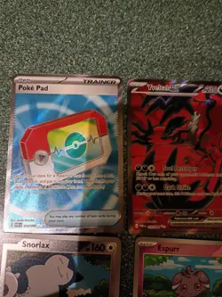 Poke Pad 113/088 Me03 Yveltal Ex 105/088 Perfect Order Holo Pokemon Lot - Image 2