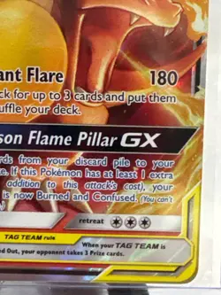 Pokemon Charizard & Braixen GX Ultra Rare Holo 22/236 Sm-Cosmic Eclipse 270 HP - Image 4