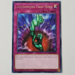 Bottomless Trap Hole - GEIM-EN045 - NM/VLP - Rare - 1st ed - Yugioh - Image 1