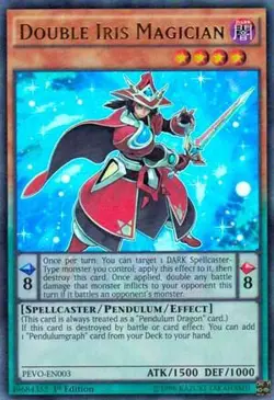 Double Iris Magician PEVO-EN003 1st ED Yu-Gi-Oh! - Image 1