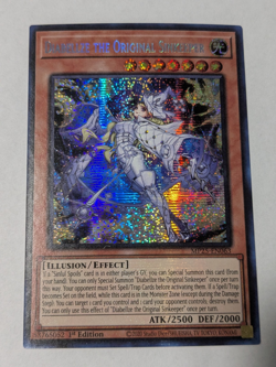 Diabellze The Original Sinkeeper Prismatic Secret Yugioh! Mega pack 2025 - Image 1