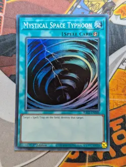 Yu-Gi-Oh! - Mystical Space Typhoon - RA02-EN048 - Super Rare - 1st Edition - Image 1