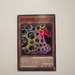 YUGIOH - Detonating Kuriboh- Super Rare - SUDA-EN097 Supreme Darkness EN/NM 1 Ed - Image 1