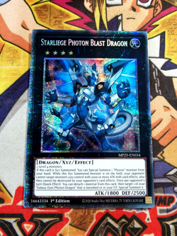 Starliege Photon Blast Dragon mp25-en034 1st Ed (NEW) Starlight Rare Yu-Gi-Oh! - Image 1
