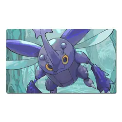 Heracross Board Game Pokemon Playmat PTCG TCG CCG Pad Trading Card Games Mat - Image 1
