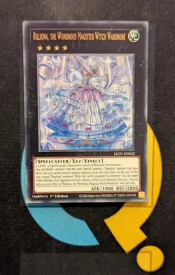 LIOV-EN042 Rilliona the Wondrous Magistus Witch Wardrobe Ultra Rare YuGiOh - Image 1
