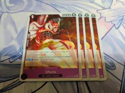One Piece Shura OP15-067 Foil Rare 4x - Image 1