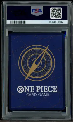 2024 One Piece TCG OP-09 EN #119 Monkey.D.Luffy Manga Alternate Art PSA 10 - Image 3