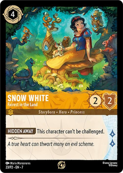 Snow White - Fairest in the Land (Foil) - Disney Lorcana Promo Cards - Image 1