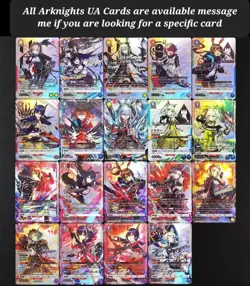 DIY UNION ARENA Frost Nova Arknights UA30BT/ARK-1-027 SR ☆☆☆ Signed NM TCG CCG - Image 4