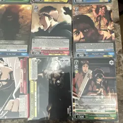 Weiss Schwarz Attack Of Titan 36 Card LOT Anime Cards - Image 2