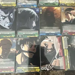 Weiss Schwarz Attack Of Titan 36 Card LOT Anime Cards - Image 3