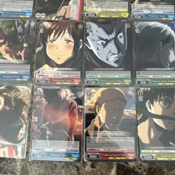 Weiss Schwarz Attack Of Titan 36 Card LOT Anime Cards - Image 4