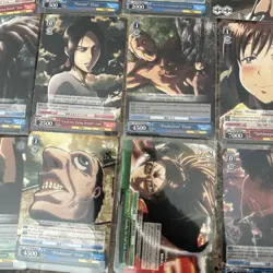 Weiss Schwarz Attack Of Titan 36 Card LOT Anime Cards - Image 5