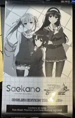Weiss Schwarz Saekano: How to Raise a Boring Girlfriend Trial Deck+ (6 Decks) - Image 3