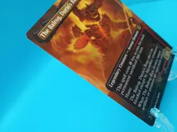 MTG The Balrog, Durin's Bane Borderless #405 The Lord of the Rings (R) Non-foil - Image 3