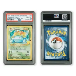 Venusaur-Holo Pokemon Celebrations Classic Collection 2021 #15 PSA 10 - Image 3