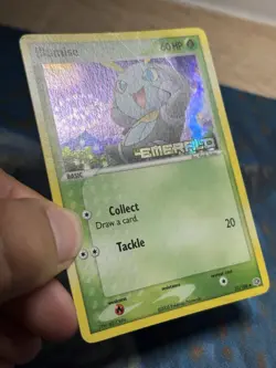 Illumise 32/106 Ex Emerald Reverse Holo Foil Stamped Pokemon Card MP LP - Image 4