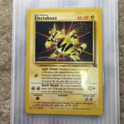 WB Stamped Electabuzz Black Star Promo #2 WOTC Pokemon TCG Card - Image 1