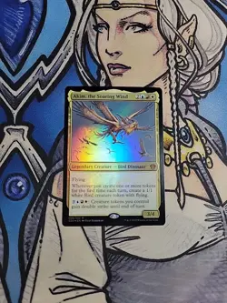 1x Akim, the Soaring Wind FOIL - NM/M Commander 2020 C20 MTG Magic - Image 1