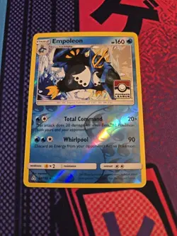 Empoleon 34/156 Pokemon League Promo Pack April 2018 Season Pokemon Card - Image 1