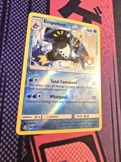 Empoleon 34/156 Pokemon League Promo Pack April 2018 Season Pokemon Card - Image 3