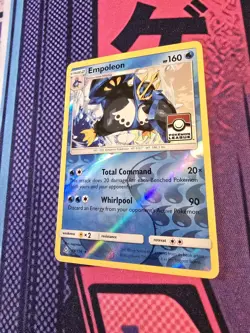 Empoleon 34/156 Pokemon League Promo Pack April 2018 Season Pokemon Card - Image 4
