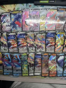 Pokemon 45 Card V LOT Sword And Shield Era Sets Silver Tempest & More Bulk EN NM - Image 4