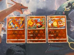 US seller - S-Chinese exclusive Pokemon 6 card set Charmander, Charizard - Image 4