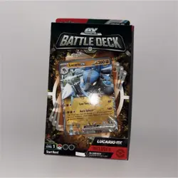 Pokemon TCG ex Battle Deck Lucario ex Starter Deck 60-Card English 2023 - Image 1