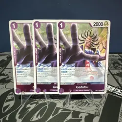 Gedatsu OP15-083 Character Card Set of 3 - One Piece Card Game English OP-15 - Image 1