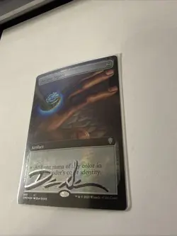 Shadow Signed By Artist - Commander Legends - Extended Foil - Arcane Signet - NM - Image 3