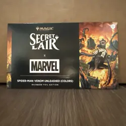 MTG Secret Lair x Marvel’s Spider-Man The Foil Web-Slinger Bundle SEALED - Image 4