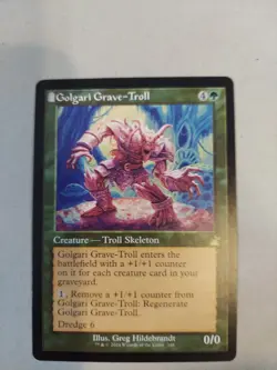 Golgari Grave-Troll (Retro Frame) Ravnica Remastered Regular - Image 1