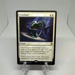 MTG ContinueU, NM-Mint, English Commander: Teenage Mutant Ninja Turtles - Image 1
