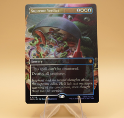 Supreme Verdict | 0134 | Promo | Borderless | Foil | TMC | MTG | Pack Fresh - Image 1