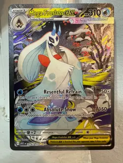 Pokemon TCG Mega Froslass Ex SIR 275/217 Ascended Heroes Special Illustration NM - Image 1