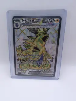 Tyranitar ex 211/197 Illustration Rare IR - Obsidian Flames - Pokemon NM - Image 1