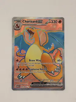 Pokemon Charizard ex 183/165 S/V 151 - Image 1