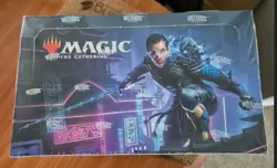 MTG Kamigawa Neon Dynasty Draft Booster Box Sealed**Damaged bottom Corner** - Image 1
