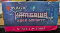 MTG Kamigawa Neon Dynasty Draft Booster Box Sealed**Damaged bottom Corner** - Image 4