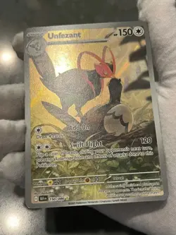 Pokemon TCG Unfezant 150/086 Black Bolt Holo Illustration Rare NM - Image 4