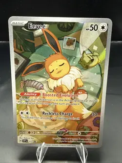 Pokemon TCG Eevee 173 Holo Promo Prismatic Evolutions ETB B - Image 1