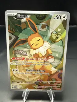Pokemon TCG Eevee 173 Holo Promo Prismatic Evolutions ETB B - Image 2