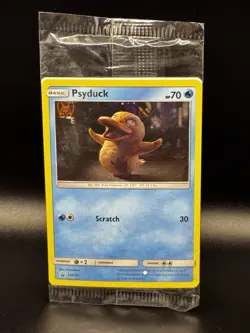 Pokemon Psyduck Promo Holo Card SM199 Detective Pikachu Set English 2019 SEALED - Image 1