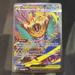 Mega Hawlucha EX SIR 283/217 Ascended Heroes Special Illustration Rare Pokemon - Image 1