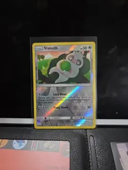 Slakoth Pokemon Unified Minds 167/236 Reverse Holo Common - Image 1