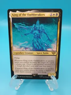 King Of The Oathbreakers Rare MTG Lord Of The Rings - (R) No.211 Non-foil - Image 1
