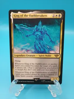 King Of The Oathbreakers Rare MTG Lord Of The Rings - (R) No.211 Non-foil - Image 2