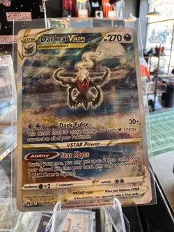 Pokemon Darkrai VSTAR GG50/GG70 Crown Zenith Ultra Rare Holo - Image 1